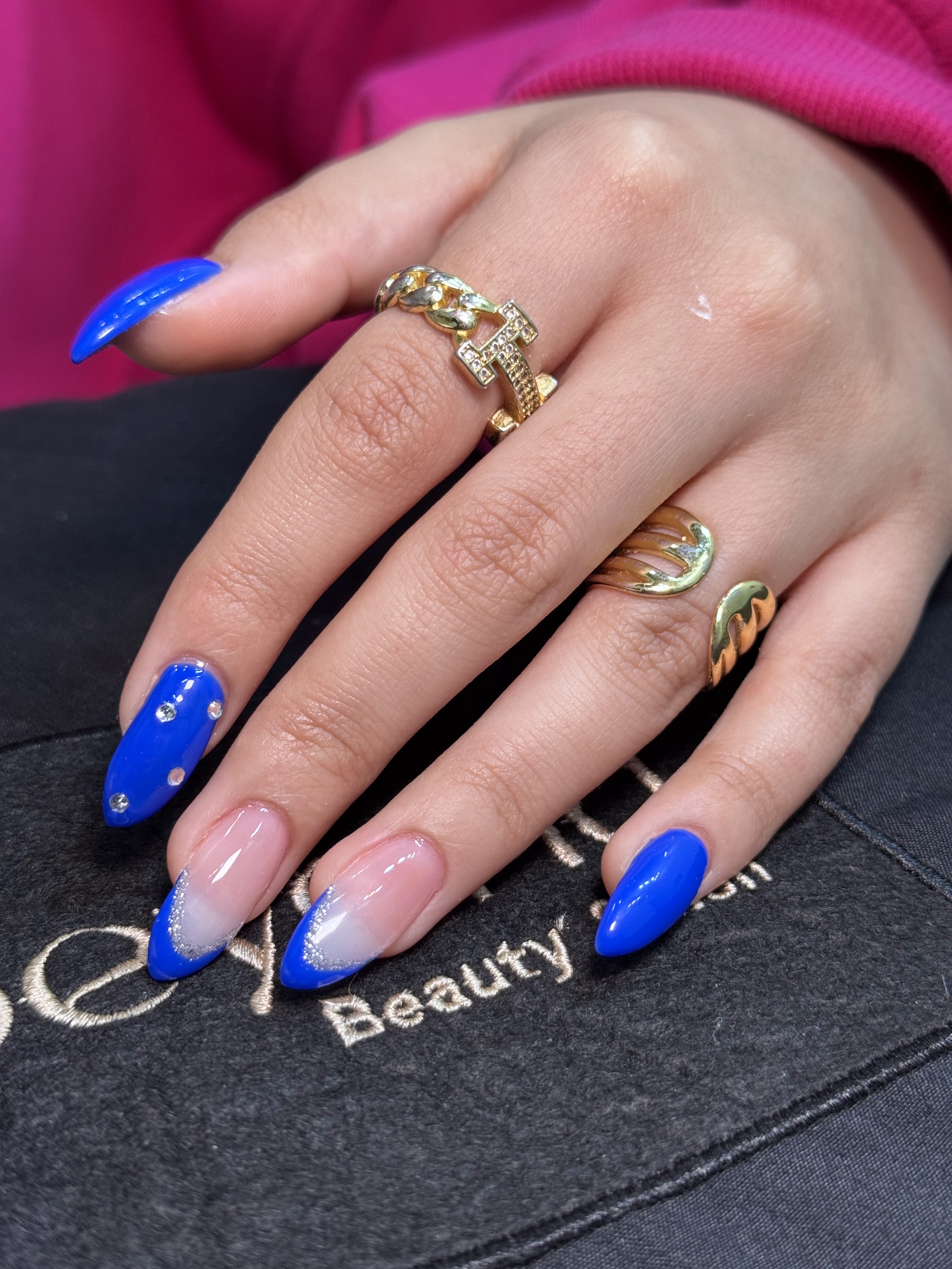 Gel nail work